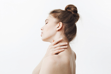 Складки на шее